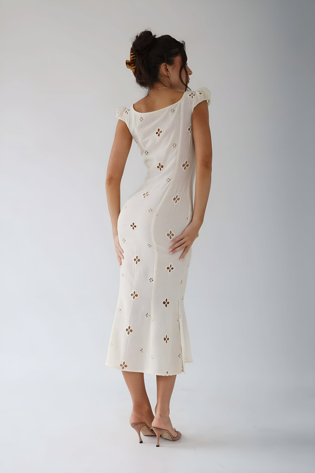 Noomi | Vintage midi mekko