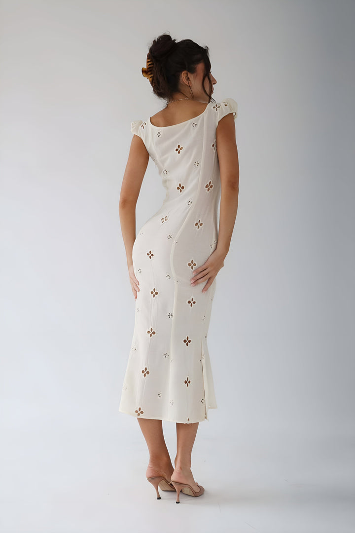Noomi | Vintage midi mekko