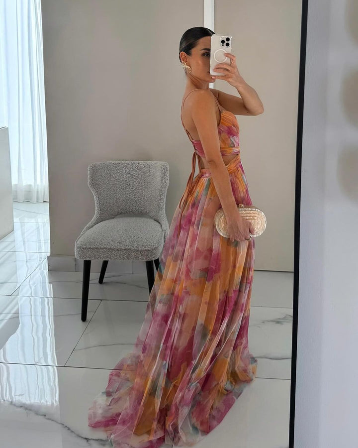 Giselle | Kukallinen maxi-mekko