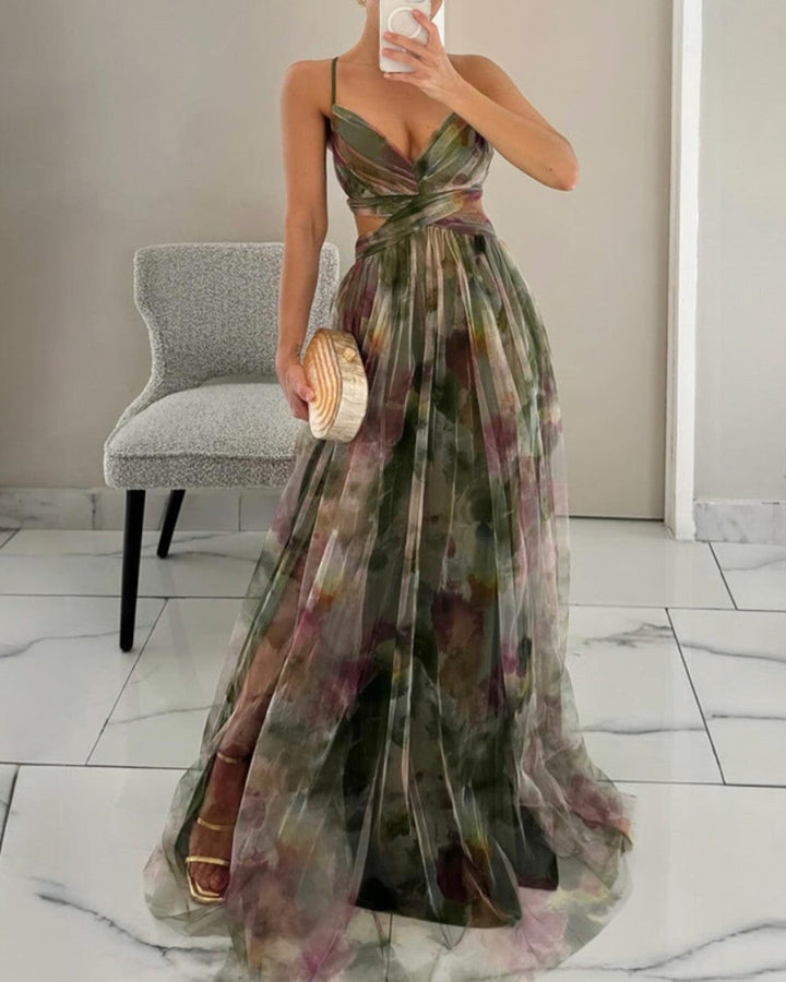Giselle | Kukallinen maxi-mekko