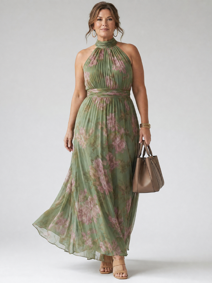 Joana | Maxi Mekko Olkaimilla ja Pleatilla