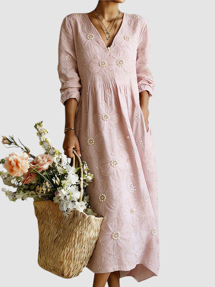 LENA | KUKKAKUVIOLLINEN MIDI-MEKKO