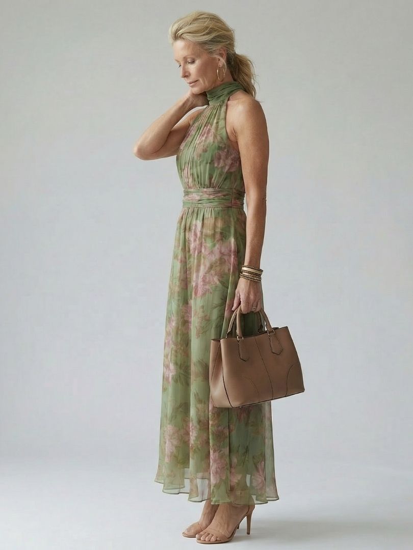 Joana | Maxi Mekko Olkaimilla ja Pleatilla
