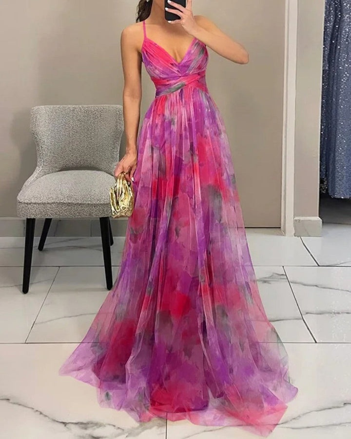 Giselle | Kukallinen maxi-mekko