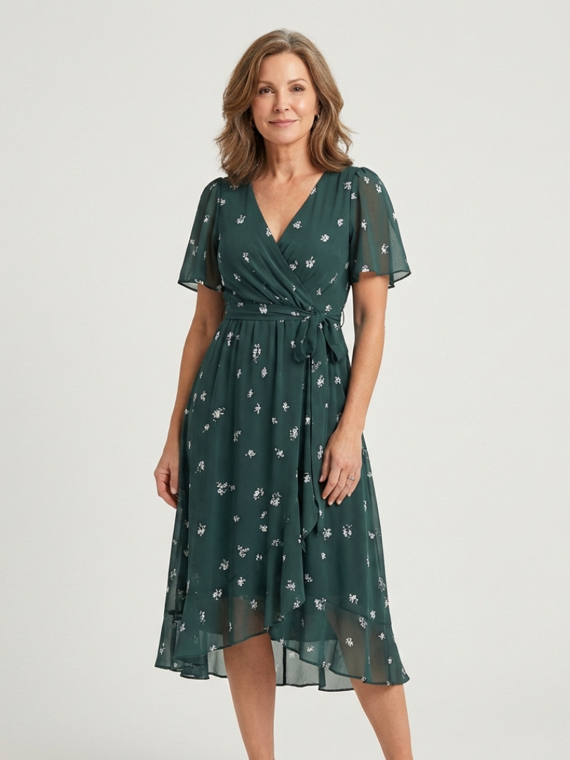 Chloé | Midi Mekko Abstraktilla Kuviolla