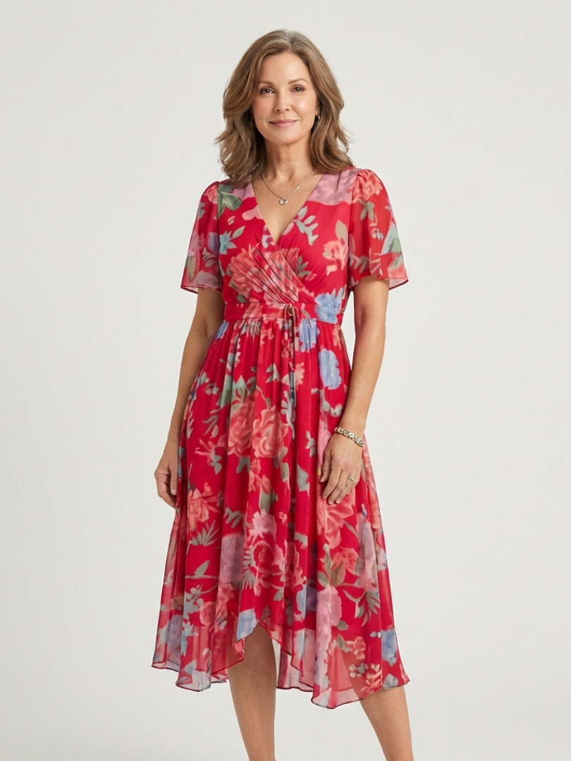 Chloé | Midi Mekko Abstraktilla Kuviolla